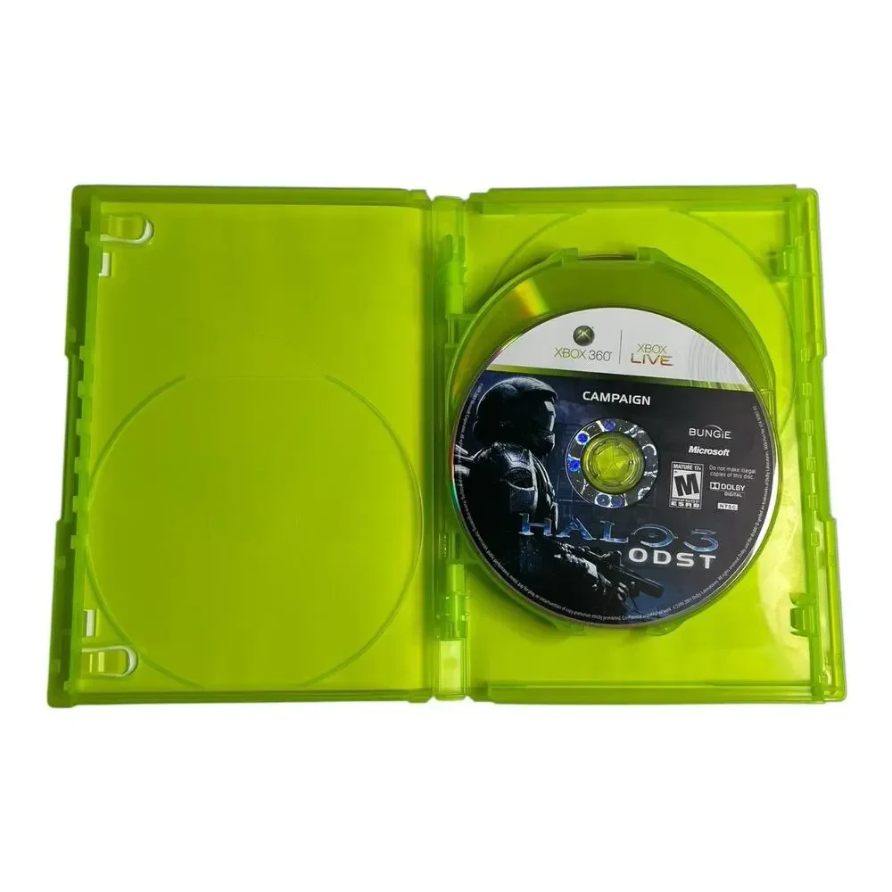 Xbox 360 Forza Motorsport 3 + Halo 3 ODST No Manuals Video Game Bundle Lot of 2‎